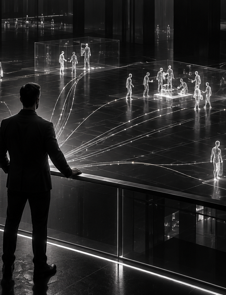 Your AI Workforce Needs a System of Record Before Agent Sprawl Wins — Nexius Labs visual concept